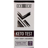 Zhou Nutrition, Keto Test, 125 Test Strips