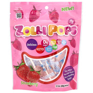 <img alt="Zollipops, Suckers, Strawberry, 3.1 oz (88 g)" title="Zollipops, Suckers, Strawberry, 3.1 oz (88 g),853231003315"