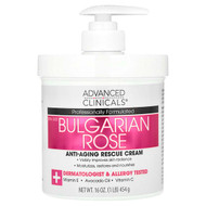<img alt="Advanced Clinicals, Anti-Aging Rescue Cream, Bulgarian Rose, 16 oz (454 g)" title="Advanced Clinicals, Anti-Aging Rescue Cream, Bulgarian Rose, 16 oz (454 g),810400030367"