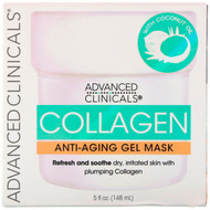 Advanced Clinicals, Collagen, Anti-Aging Gel Mask, 5 fl oz (148 ml)