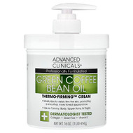 <img alt="Advanced Clinicals, Green Coffee Bean Oil, Thermo-Firming Cream, 16 oz (454 g)" title="Advanced Clinicals, Green Coffee Bean Oil, Thermo-Firming Cream, 16 oz (454 g),819265006944"