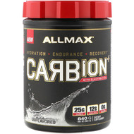 ALLMAX Nutrition, CARBion+ with Electrolytes + Hydration, Gluten-Free + Vegan Certified, Unflavored, 1.85 lbs (840 g)