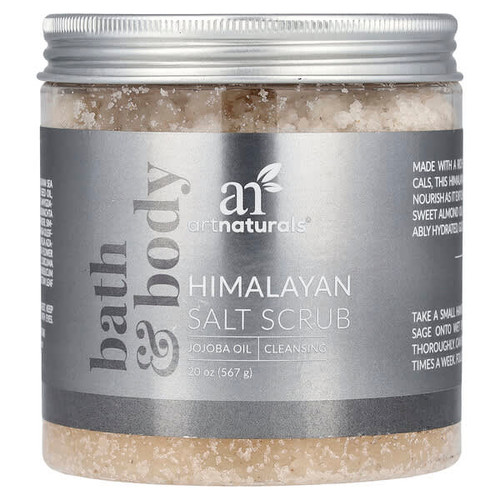 <img alt="artnaturals, Himalayan Salt Scrub, 20 oz (567 g)" title="artnaturals, Himalayan Salt Scrub, 20 oz (567 g),816820020346"