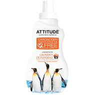 ATTITUDE, Concentrated Laundry Detergent, Citrus Zest, 70 Loads, 35.5 fl oz (1.05 l)