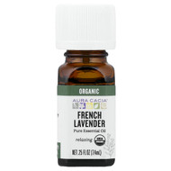 <img alt="Aura Cacia, Pure Essential Oil, Organic French Lavender, 0.25 fl oz (7.4 ml)" title="Aura Cacia, Pure Essential Oil, Organic French Lavender, 0.25 fl oz (7.4 ml),051381908652"