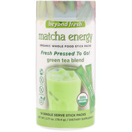 Beyond Fresh, Matcha Energy, Green Tea Blend, 14 Single Serve Stick Packs