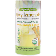 Beyond Fresh, Spicy Lemonade, Lemon, Cayenne & Agave, 14 Single Serve Stick Packs