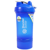 Blender Bottle, BlenderBottle, ProStak, Blue, 22 oz