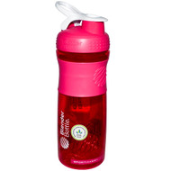 Blender Bottle, BlenderBottle, SportMixer Tritan Grip, Pink/White, 28 oz