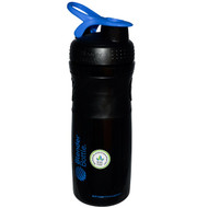 Blender Bottle, SportMixer Blender Bottle, Black/Blue, 28 oz