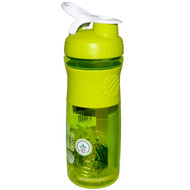 Blender Bottle, SportMixer Blender Bottle, Green/White, 28 oz Bottle