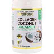 California Gold Nutrition, Superfoods, Collagen Coconut Creamer Powder, Unsweetened, 10.2 oz (288 g)
