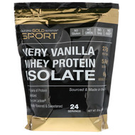 California Gold Nutrition, Very Vanilla Flavor Whey Protein Isolate, 2 lbs (908 g)