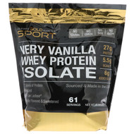 California Gold Nutrition, Very Vanilla Flavor Whey Protein Isolate, 5 lbs (2270 g)