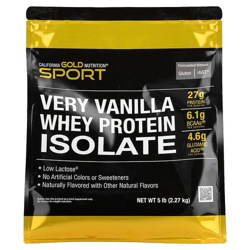 <img alt="California Gold Nutrition, Whey Protein Isolate, Very Vanilla , 5 lb (2.27 kg)" title="California Gold Nutrition, Whey Protein Isolate, Very Vanilla , 5 lb (2.27 kg),898220012053"