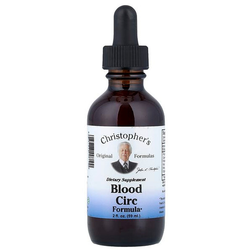 <img alt="Christophers Original Formulas, Blood Circ Formula, 2 fl oz (59 ml)" title="Christophers Original Formulas, Blood Circ Formula, 2 fl oz (59 ml),084783498100"