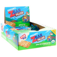 Clif Kid Organic Zbar Filled Apple Filled With Almond Butter -- 12 Bars