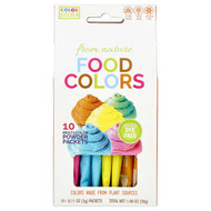 <img alt="ColorKitchen, Food Colors From Nature, Multi-Color, 10 Color Packets, 0.11 oz (3 g) Each" title="ColorKitchen, Food Colors From Nature, Multi-Color, 10 Color Packets, 0.11 oz (3 g) Each,858792002401"