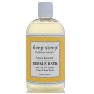 Deep Steep Bubble Bath Honey Blossom -- 17 fl oz