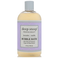Deep Steep Bubble Bath Lavender Vanilla -- 17 fl oz