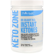 Divine Health, Dr. Colberts Keto Zone, Instant Ketones, Coconut Cream Flavor, 9.26 oz (265.5 g)