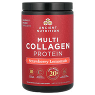 <img alt="Ancient Nutrition, Multi Collagen Protein, Strawberry Lemonade, 1.13 lbs (513 g)" title="Ancient Nutrition, Multi Collagen Protein, Strawberry Lemonade, 1.13 lbs (513 g),816401021823"