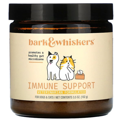 <img alt="Dr. Mercola, Bark & Whiskers, Immune Support, For Dogs & Cats, 3.5 oz (102 g)" title="Dr. Mercola, Bark & Whiskers, Immune Support, For Dogs & Cats, 3.5 oz (102 g),813006019989"