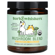<img alt="Dr. Mercola, Bark & Whiskers, Organic Fermented Mushroom Blend, For Dogs & Cats, 2.11 oz (60 g)" title="Dr. Mercola, Bark & Whiskers, Organic Fermented Mushroom Blend, For Dogs & Cats, 2.11 oz (60 g),813006015141"