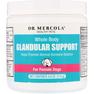 Dr. Mercola Pet Glandular Support For Female Cats & Dogs -- 4 oz