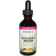 Eclectic Institute, Butchers Broom, Grain-Free Alcohol, 2 fl oz (60 ml)