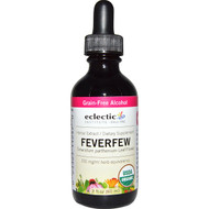 Eclectic Institute, Organic, Feverfew, 2 fl oz (60 ml)