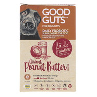 Fidobiotics, Good Guts, Daily Probiotic, For Big Mutts, Coconut Peanut Butter, 12 Billion CFUs, 1.4 oz (40 g)