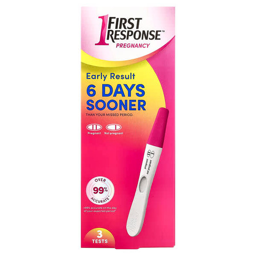 <img alt="First Response, Early Result Pregnancy Test, 3 Tests" title="First Response, Early Result Pregnancy Test, 3 Tests,022600901273"