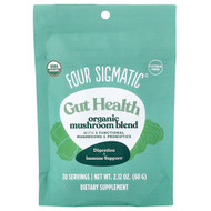 <img alt="Four Sigmatic, Gut Health, Organic Mushroom Blend, Caffeine Free, 2.12 oz (60 g)" title="Four Sigmatic, Gut Health, Organic Mushroom Blend, Caffeine Free, 2.12 oz (60 g),816897020898"