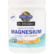 Garden of Life, Dr. Formulated, Whole Food Magnesium Powder, Orange, 7 oz (197.4 g)