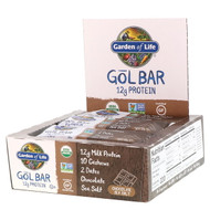 Garden of Life, GOL Bars, Chocolate Sea Salt, 12 Bars, 2.11 oz (60 g) Each