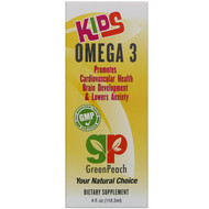 GreenPeach, Kids Omega 3, 4 fl.oz (118.3 ml)