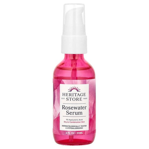 <img alt="Heritage Store, Rosewater Serum, 2 fl oz (59 ml)" title="Heritage Store, Rosewater Serum, 2 fl oz (59 ml),076970554393"