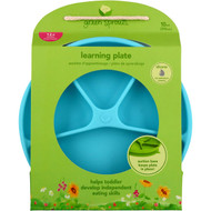Green Sprouts Learning Plate Aqua -- 1 Plate
