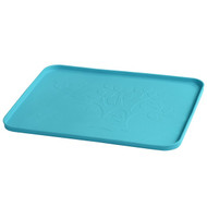 i play Inc., Learning Platemat, Blue, 1 Mat, 14" x 10" (35.5 cm x 25 cm)
