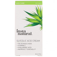 InstaNatural, 5% Glycolic Acid Cream, Anti-Aging, 1.7 fl oz (50 ml)