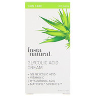 InstaNatural, Glycolic Acid Cream, 1.7 fl oz (50 ml)