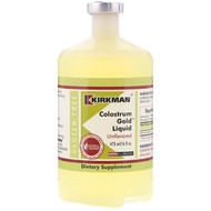 Kirkman Labs, Colostrum Gold Liquid, Unflavored, 16 fl oz (473 ml)