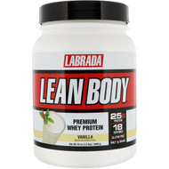 Labrada Nutrition, Lean Body, Premium Whey Protein, Vanilla, 24 oz (680 g)
