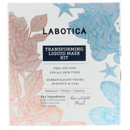 Leaders, Labotica, Transforming Liquid Mask Kit, Rose Gold & Foil, 2 Masks, 0.67 fl oz (20 ml) Each