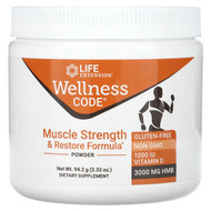 <img alt="Life Extension, Wellness Code, Muscle Strength & Restore Formula Powder, 3.32 oz (94.2 g)" title="Life Extension, Wellness Code, Muscle Strength & Restore Formula Powder, 3.32 oz (94.2 g),737870222194"