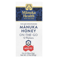 <img alt="Manuka Health, Manuka Honey On-The-Go, UMF 6+, MGO 115+, 12 Packets, 0.176 oz (5 g) Each" title="Manuka Health, Manuka Honey On-The-Go, UMF 6+, MGO 115+, 12 Packets, 0.176 oz (5 g) Each,895015002275"