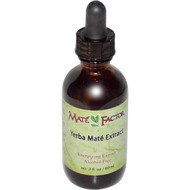 Mate Factor, Yerba Mate Extract, Alcohol-Free, 2 fl oz (60 ml)
