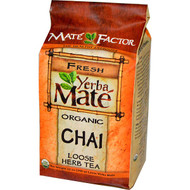 Mate Factor, Yerba Mate;, Organic Chai, Loose Herb Tea, 12 oz (340 g)