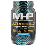 Maximum Human Performance, UltraBuild, Multi-Phase Anti-Catabolic Protein Blend, Vanilla, 1.75 lb (792 g)
